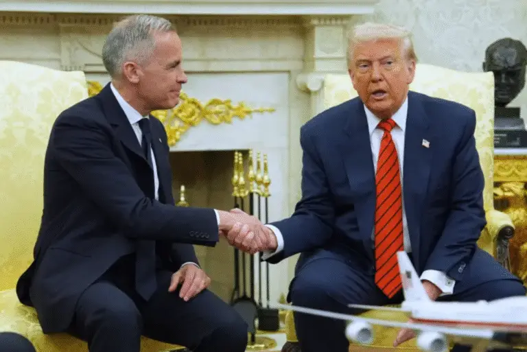 Mark Carney and Trump